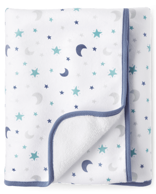 Baby Boys Moon Cozy Blanket