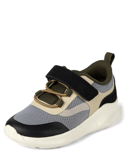 Zapatillas bajas con bloques de color para niños pequeños