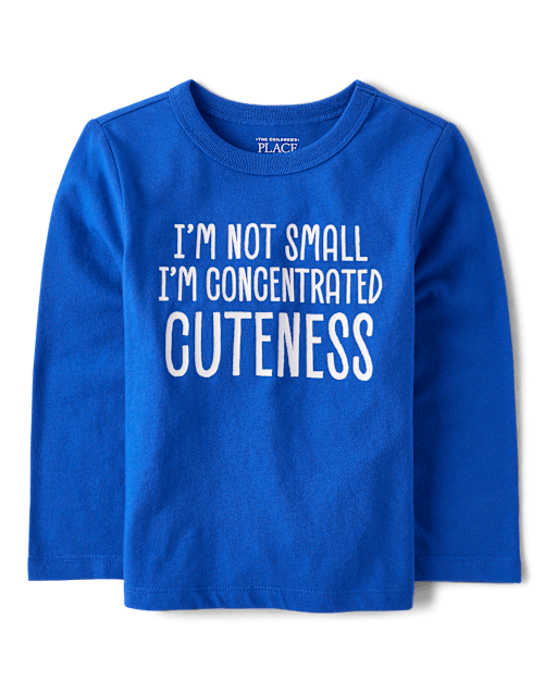 Baby And Niños pequeños Boys Concentrated Cuteness Camisetas estampadas