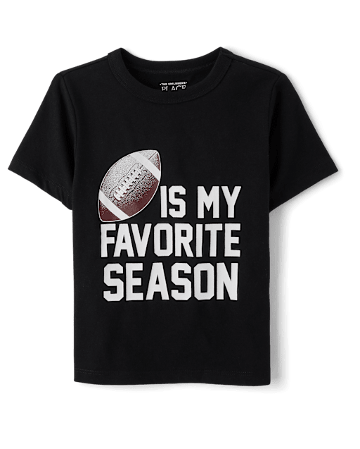 Unisex Baby And Toddler Football Season Graphic Tee