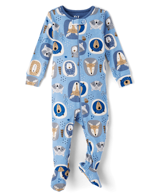 Toddler Boy One Piece Footed Pajamas The Children s Place CA