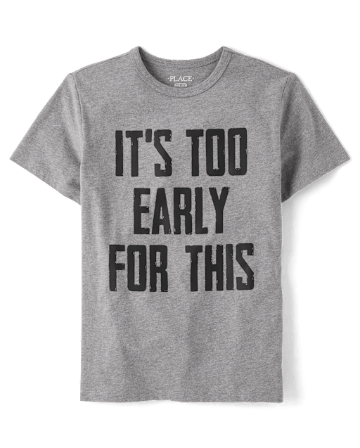 Boys Too Early Graphic Tee