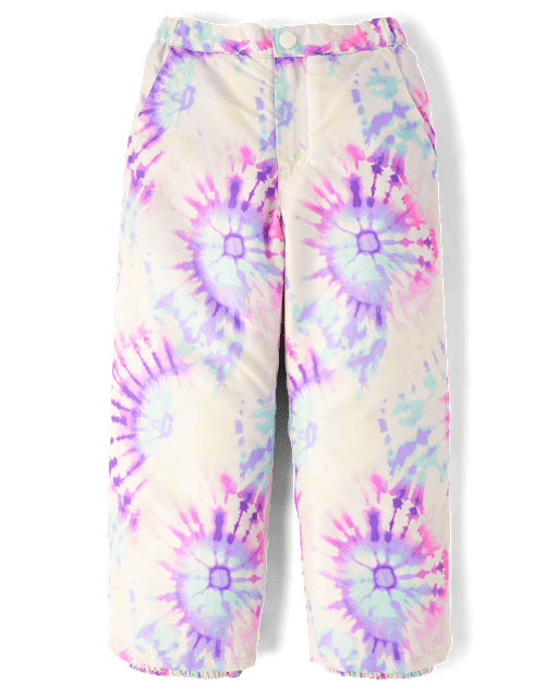 Girls Print Snow Pants