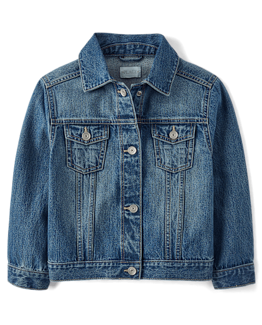 Niña Jeans / Chaqueta Mezclilla