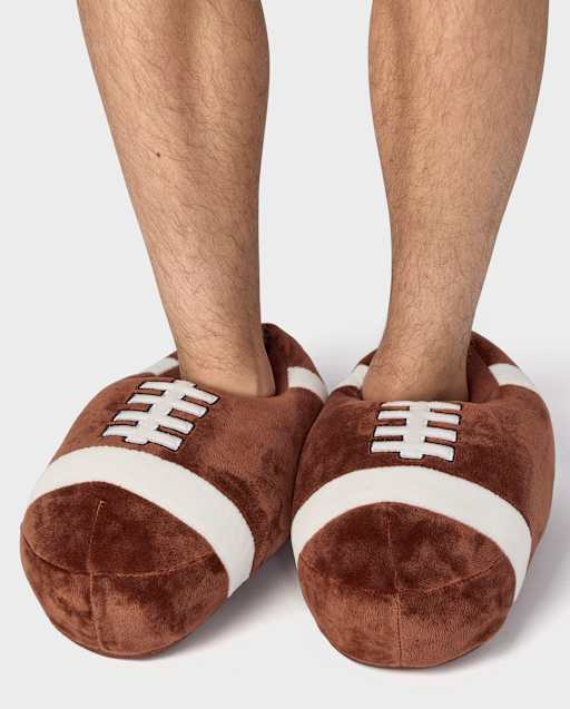 Pantuflas de Fútbol Familiares a Juego para Adultos Unisex