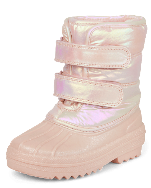 Toddler Girls Iridescent All Weather Boots