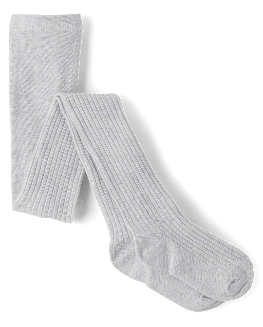 Girls Ribbed Tights