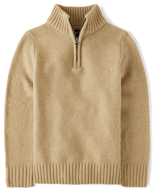 Boys Half Zip Sweater