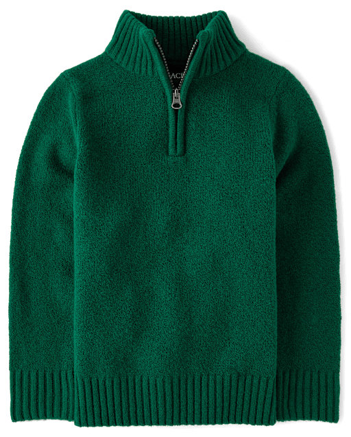 Boys Half Zip Sweater