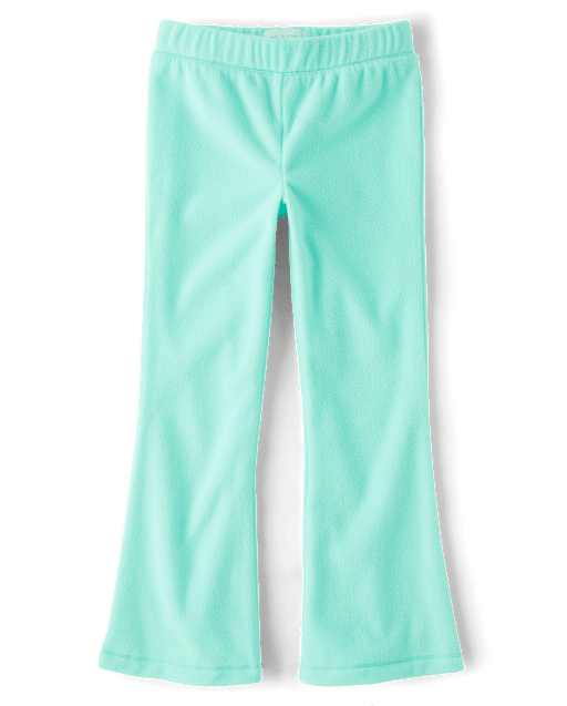 Girls Microfleece Flare Sweatpants