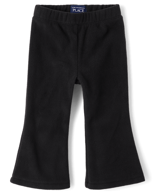 Toddler Girls Microfleece Flare Sweatpants