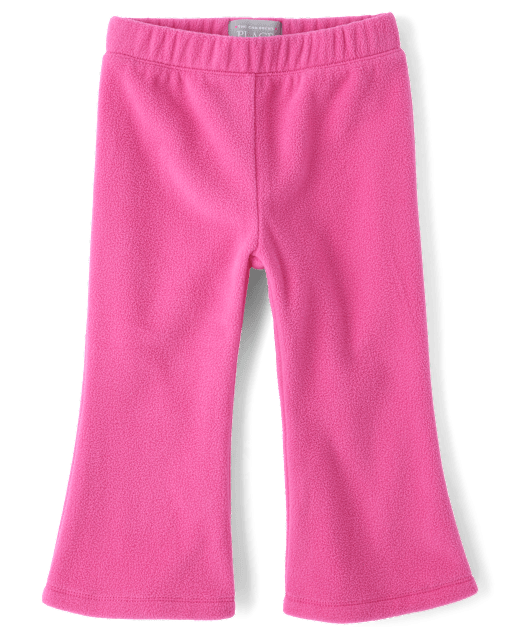 Toddler Girls Microfleece Flare Sweatpants