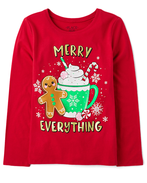 Camisetas estampadas Niña Merry Everything
