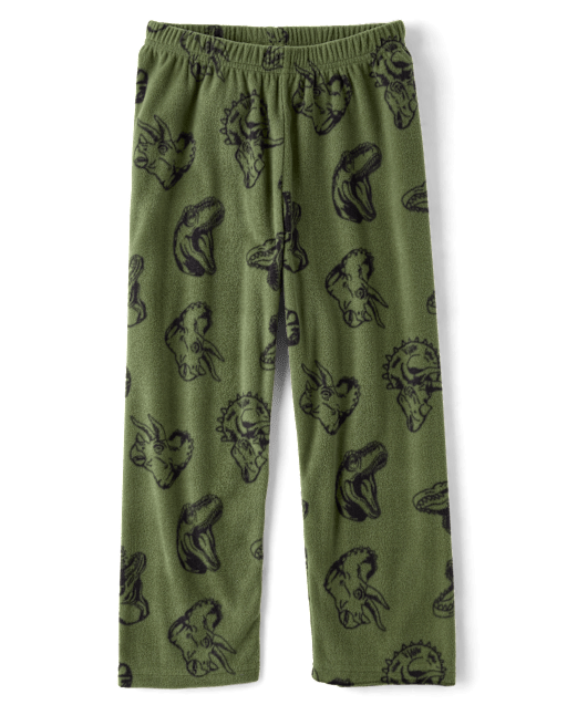 Boys Dino Microfleece Pajama Pants