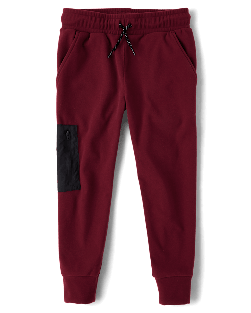 Boys Zip Pocket Jogger Pants