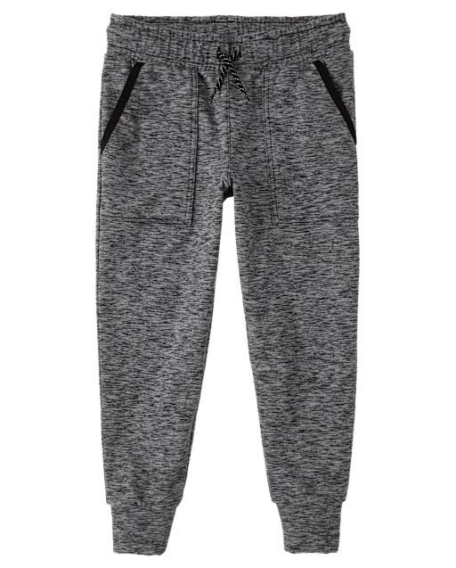 Boys Cozy Active Marl Jogger Pants