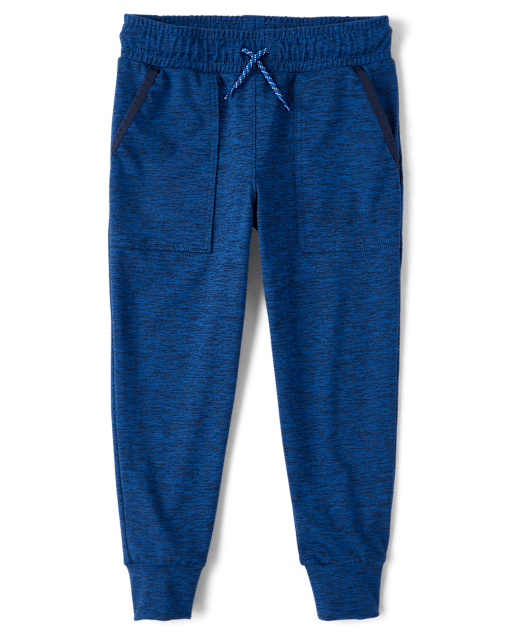 Boys Cozy Active Marl Jogger Pants