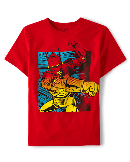 Boys Robot Graphic Tee