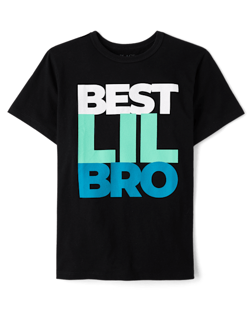 Boys Best Lil Bro Graphic Tee
