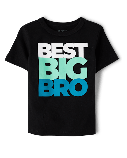 Baby And Toddler Boys Best Big Bro Graphic Tee
