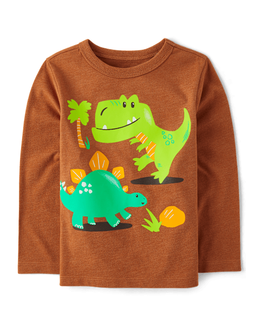 Baby And Toddler Boys Dino Graphic Tee