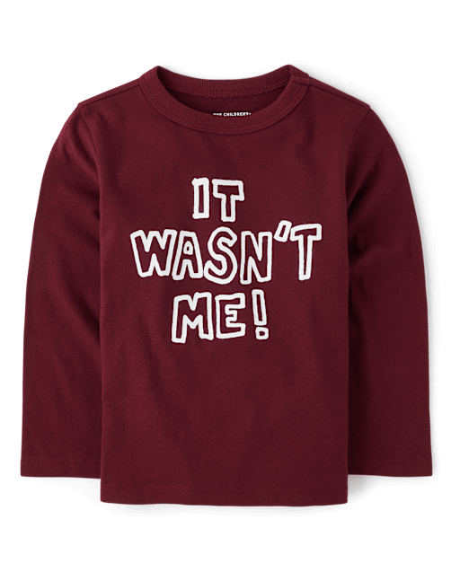 Baby And Toddler Boys It Wasn't Me Graphic Tee