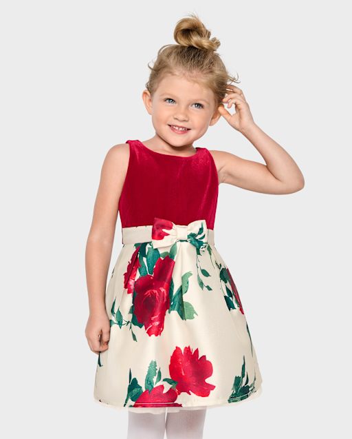 Children's place white dresses online
