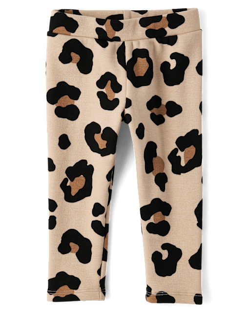 Baby And Toddler Girls Print Cozy Leggings