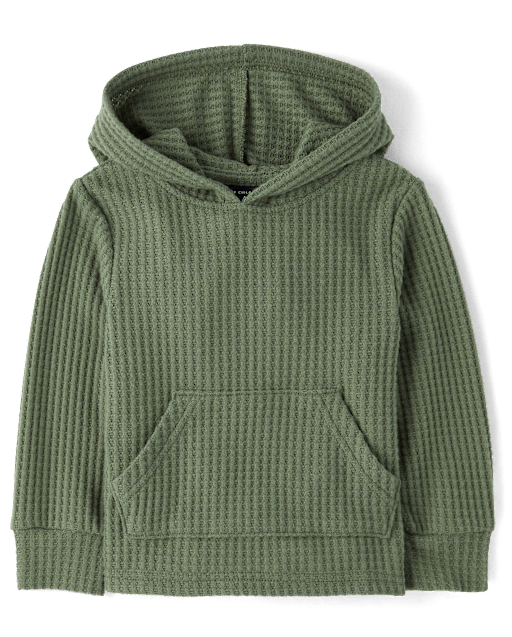 Baby And Toddler Boys Soft Chunky Thermal Hoodie