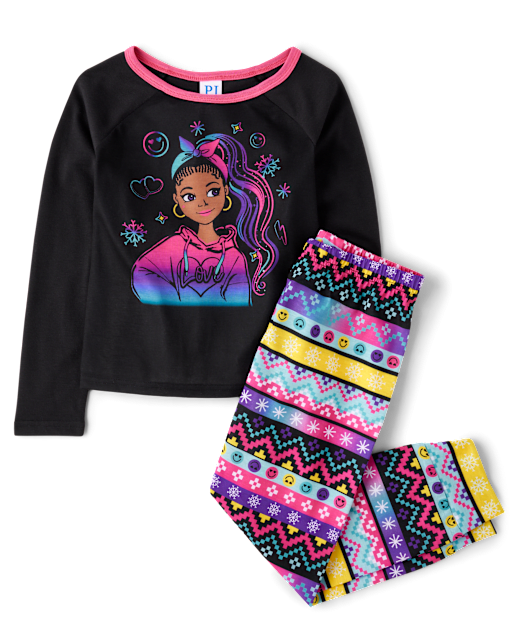 Girls Girl Fairisle Pajamas