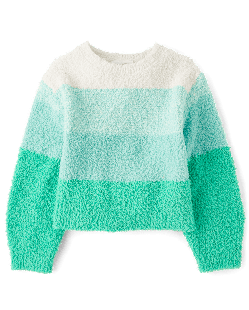 Girls Striped Sweater