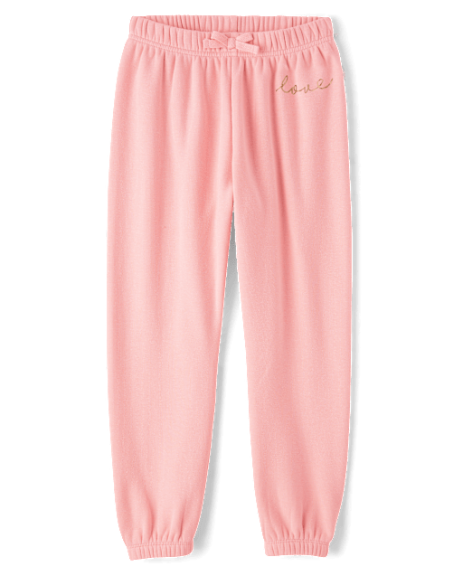 Girls Graphic Cozy Jogger Pants