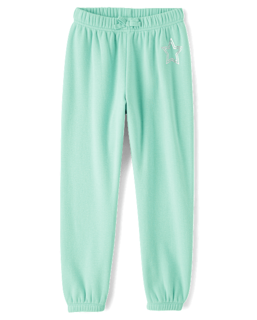 Girls Graphic Cozy Jogger Pants