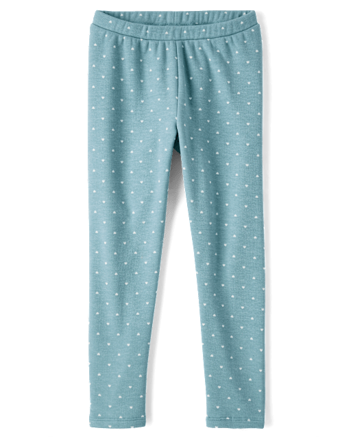 Girls Fleece Lined Leggings The Children s Place
