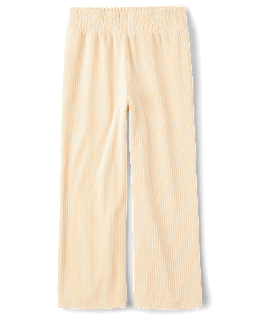 Pantalon large en velours côtelé Fille