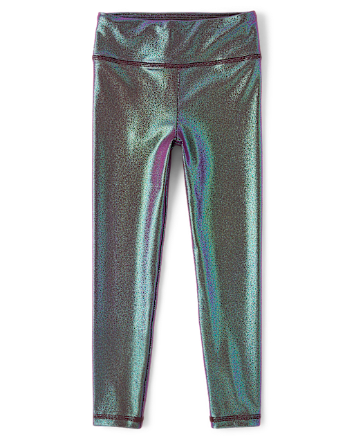 Girls High Shine High Rise Leggings