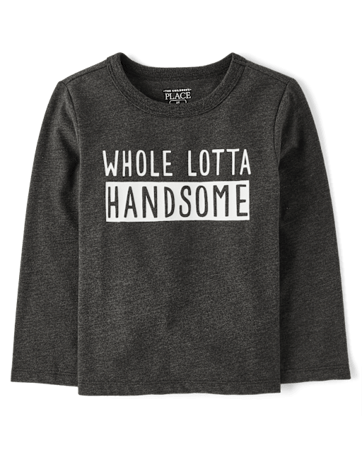 Baby And Toddler Boys Handsome Graphic Tee
