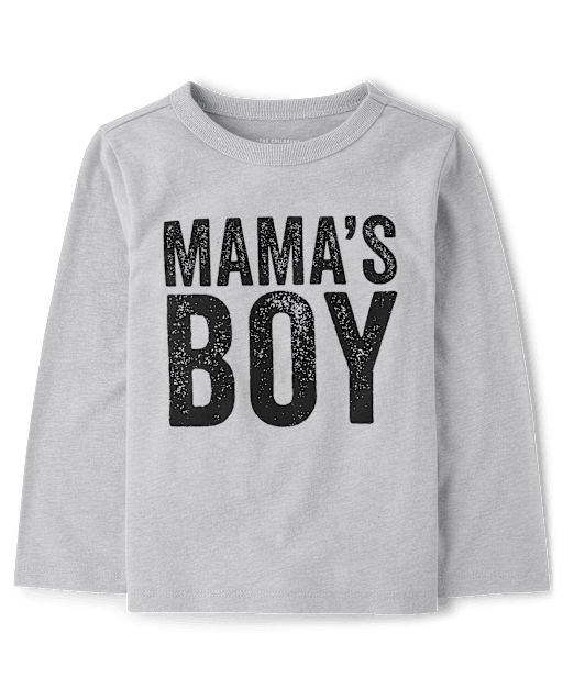 Baby And Toddler Boys Mama's Boy Graphic Tee