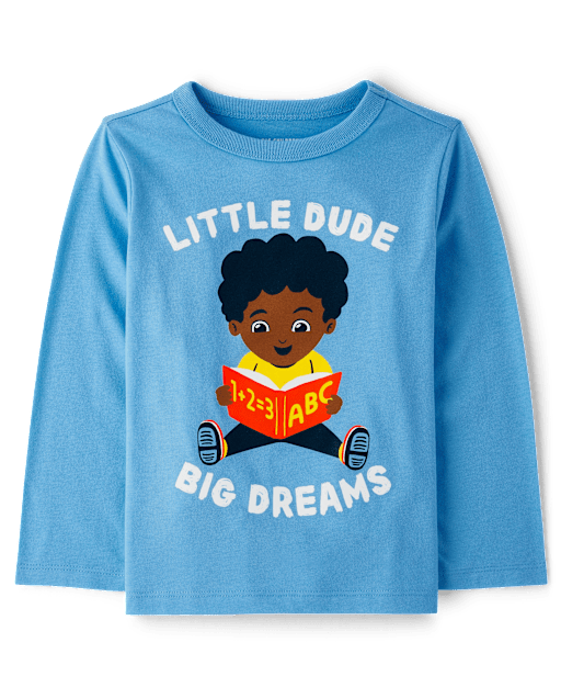 Baby And Toddler Boys Big Dreams Graphic Tee