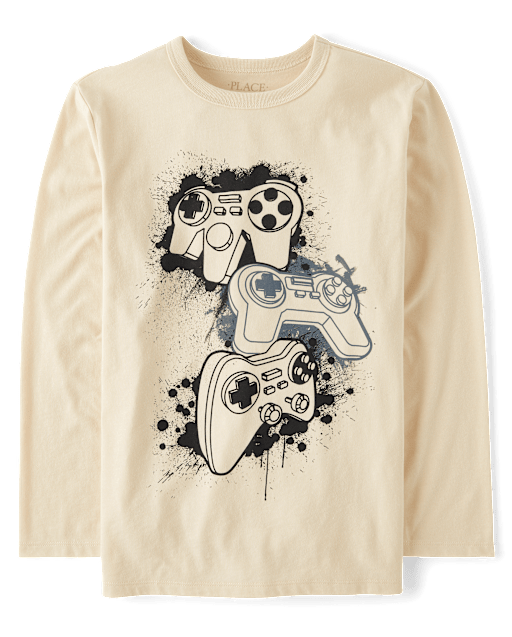 Boys Game Controller Graphic Tee