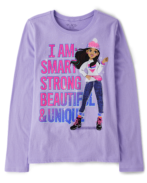Girls Strong Girl Graphic Tee