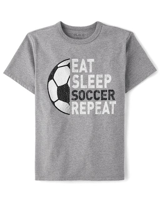 Boys Soccer Graphic Tee
