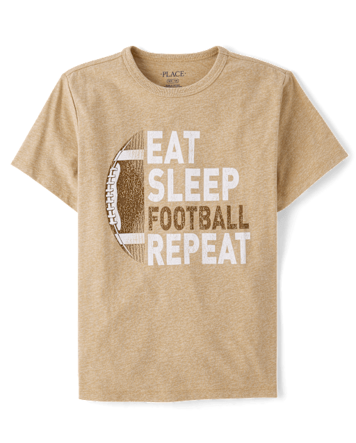 Boys Football Graphic Tee