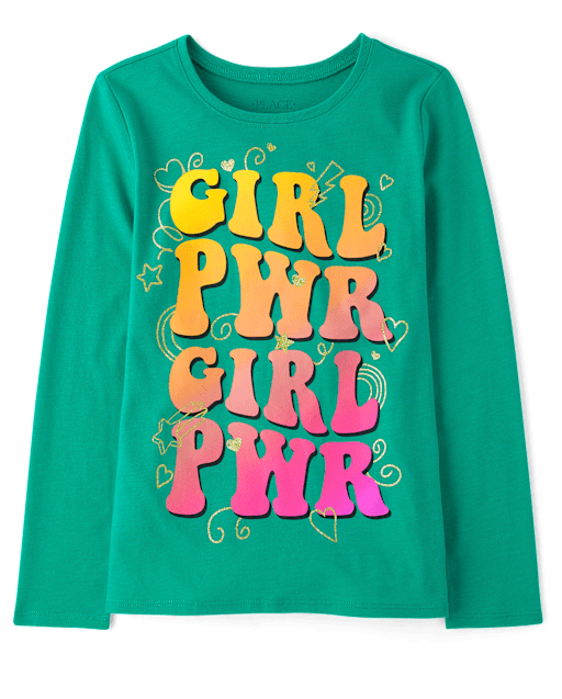 T-shirt graphique Girl Pwr pour filles