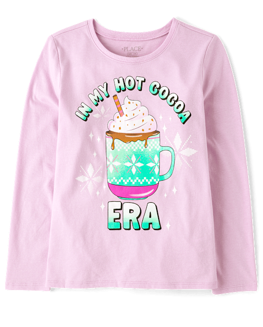Girls Hot Cocoa Era Graphic Tee