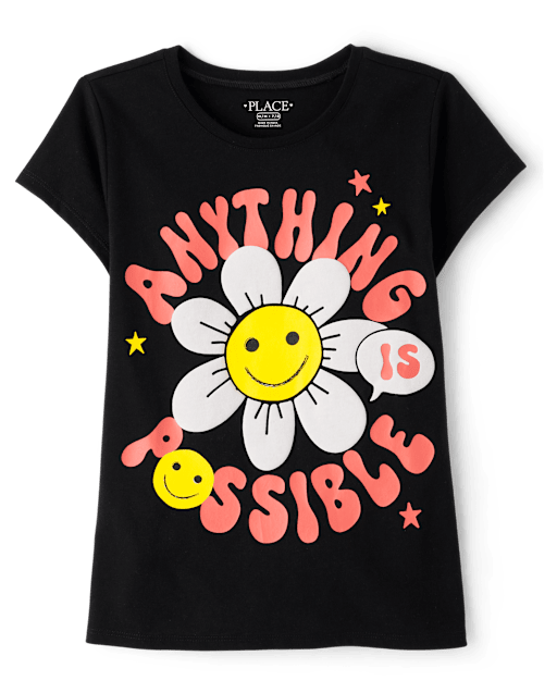 Girls Anything Is Possible Graphic Tee
