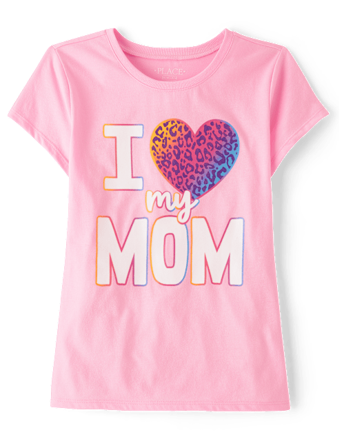 Girls Love My Mom Graphic Tee