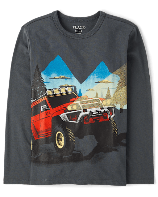 Boys Monster Truck Graphic Tee