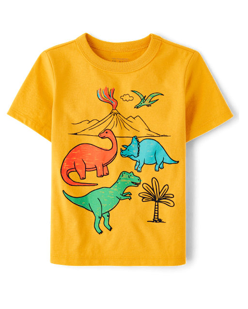 Baby And Toddler Boys Dino Graphic Tee