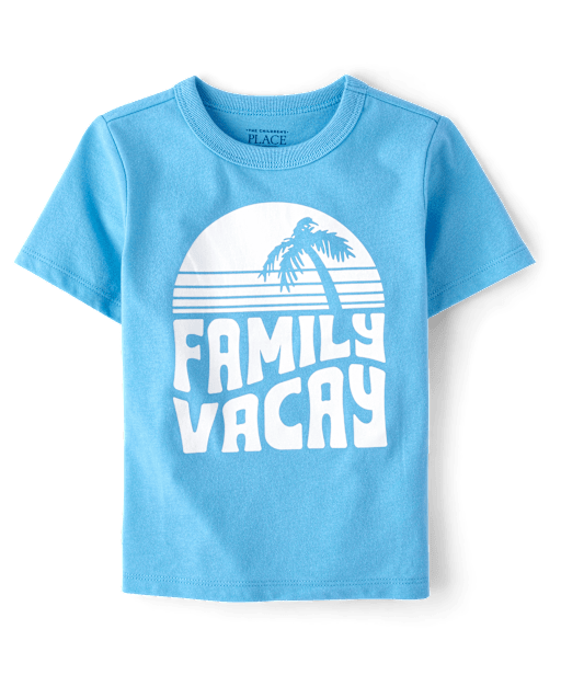 Baby And Toddler Matching Family Vacay Graphic Tee